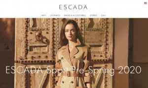 ¹ʱŮװƷ Escada ˽ļչ